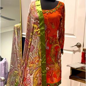 Pakistani designer suit